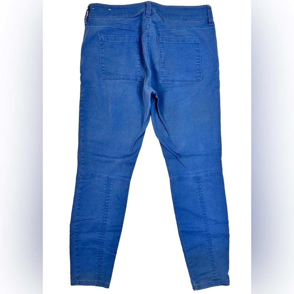 Ann Taylor LOFT Women's Cropped Pants in Blue - Picture 2 of 6
